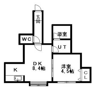ファーストステージ【203号室】の間取り