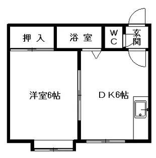ビックスリーハイツ【205号室号室】の間取り