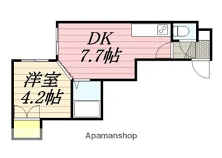 ラ・セーヌ月寒【3階】の間取り