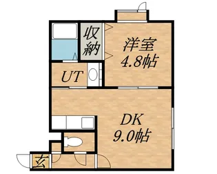 ソティーヌN24【0205号室】の間取り
