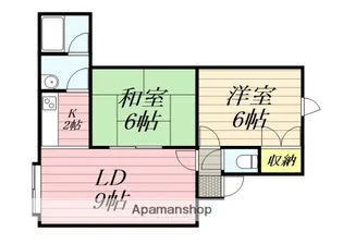 PLAZA IN SHINKAWA【206号室】の間取り