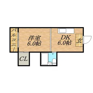 ハイツ19【302号室】の間取り