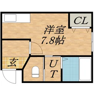 ベルベット19【1階】の間取り