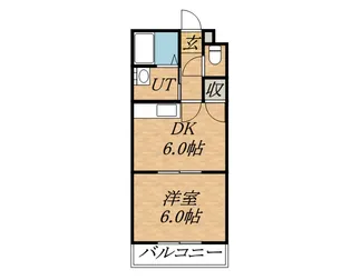 エクセレント北24条【405号室号室】の間取り