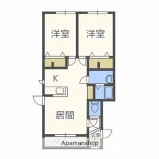 第2エクセレンス【1階】の間取り