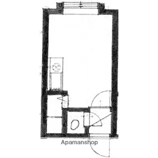 クレセント307【1階】の間取り