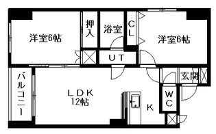 マイドリーム7【501号室】の間取り