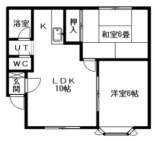 ドリームパレス【15号室】の間取り