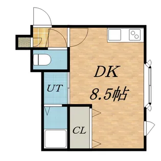 ルミエール北28条B棟【3階】の間取り