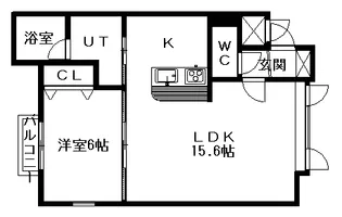 ロイヤルスターN28【2階】の間取り