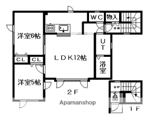 アワードN18【201号室】の間取り
