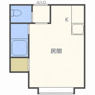 ライフコート小谷【201号室】の間取り