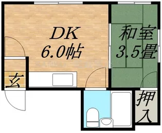 パレス38【202号室】の間取り