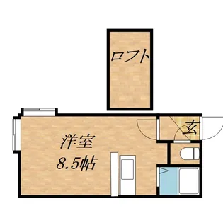 グランステージ月寒中央【206号室】の間取り