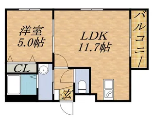 RS4ー5【3階】の間取り