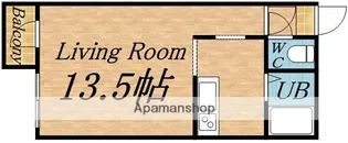 カフェレスト札幌Ⅰ【1階】の間取り