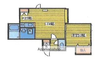 パークシティ22【102号室】の間取り