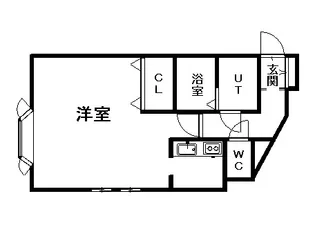 エルムⅡ【102号室】の間取り