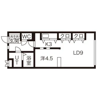 ブラスハート麻生【2階】の間取り