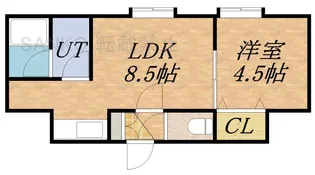 ベリーフィールド【103号室】の間取り