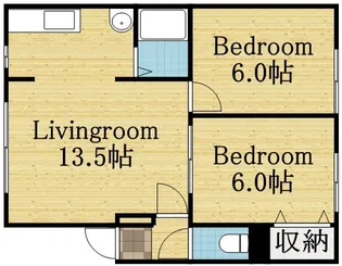 ソシアルトミイNO.20【27号室】の間取り