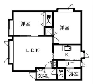 リリータウン【201号室】の間取り
