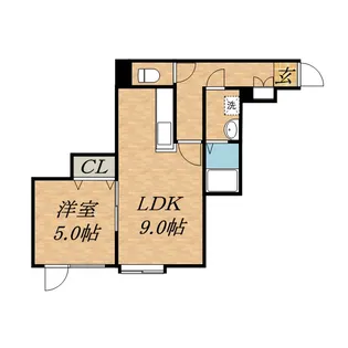 ケントハウスⅢ【2階】の間取り