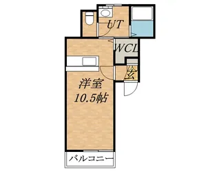 ベルナティオ南あいの里【302号室】の間取り