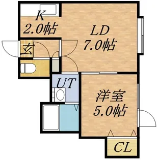 ラ・ルーチェ【106号室】の間取り