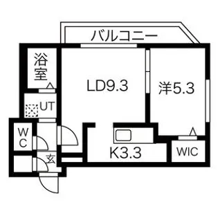 メゾンブロンシェ【2階】の間取り