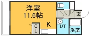 フランドール22【3階】の間取り