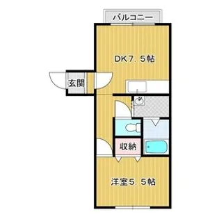 ペイトンプレイス【3階】の間取り