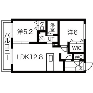 PARK VILLAGE SAPPORO【1階】の間取り