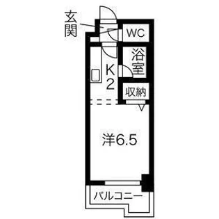 KWビル壱番館【506号室】の間取り