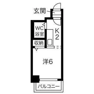 KWビル壱番館【4階】の間取り