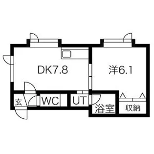 MSノース・ピア【201号室】の間取り