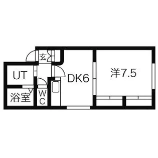 CASA OCHO【2階】の間取り