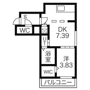 THE SAPPORO GRANDE(ザサッポログランデ)【3階】の間取り