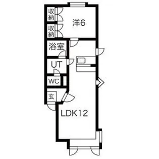 アーバンポエムノース28【202号室】の間取り