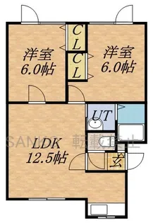 メゾンサーティーワン【1階】の間取り
