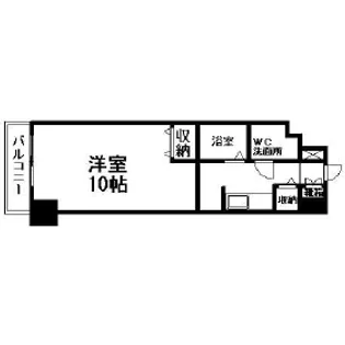 メゾン・ド・ヴィレ北23条【203号室】の間取り