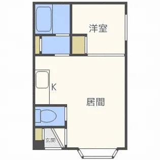 シェスタ24【401号室】の間取り