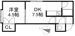 ピュアN11【2階】の間取り