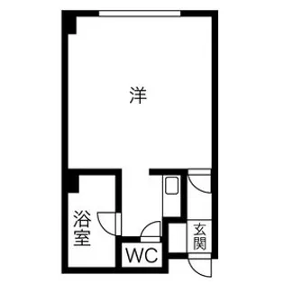 マイルーム38【306号室】の間取り
