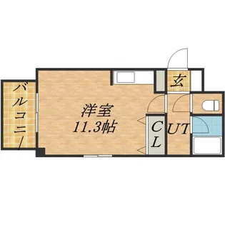 ハウスオブリザ北23条【4階】の間取り
