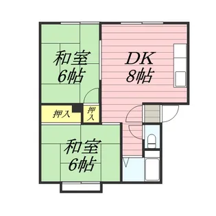 パナハイツプチ【0101号室】の間取り