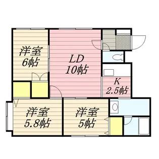 ヴェルコート【4階】の間取り