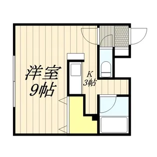 K・R32【4階】の間取り