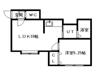 オリエンス11 A【105号室】の間取り