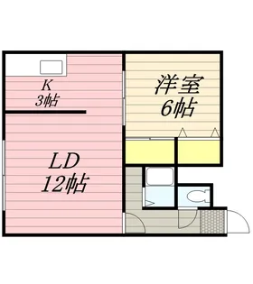 瑞日苑【1階】の間取り
